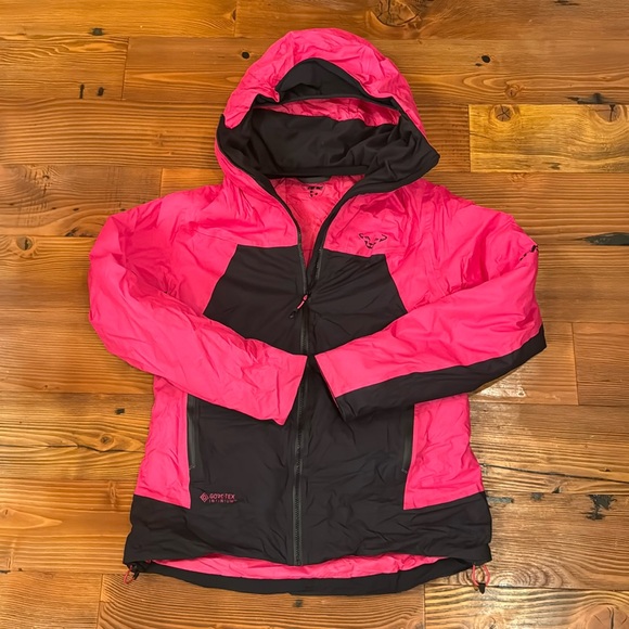 Dynafit GoreTex Infinium Ski jacket pink/black NWOT - Picture 2 of 10